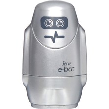 Serve E-Bot Silgili Kalemtiras Metalik Gri Tekli