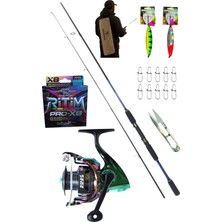Outdoorun Powerex Prospin 270CM 10-30GR Balza Titan 3000 Metal Kafa Spin Olta Seti