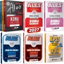 Yediiklim Yayınları 2027 Ales Konu Anlatımlı Modüler Set(3 Kitap)+5 Deneme-Son 10YIL Çıkmış Sorular-Çözümlü Soru Bankası