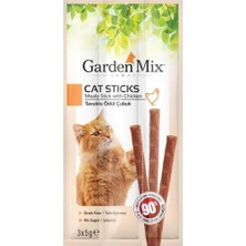 Gardenmix Tavuklu Kedi Stick Ödül 3lü, 580-102