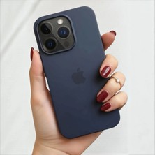 ProNorth IPhone 14 PRO Uyumlu Kılıf Logolu Soft Yumuşak İçi Kadife Lansman Kapak