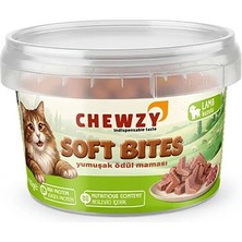 Chewzy Kediler Için Yumuşak Ödül Maması Kuzulu 130 gr
