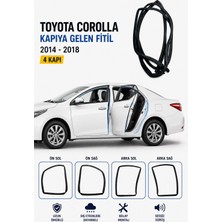 Ns Nilser Auto Parts Toyota Corolla Kapıya Gelen Fitil 4 Kapı Set 2014-2018