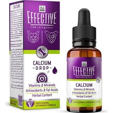 Delibon Effective Kedi ve Köpek Için Kalsiyum Desteği Damlası 50 ml