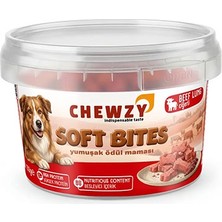 Chewzy Köpekler Için Yumuşak Ödül Maması Dana Ciğerli 130 gr