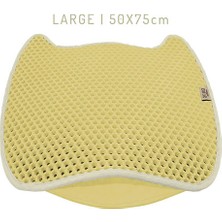 Cattie Taraklı Kum Toplayıcı Fonsiyonel Kedi Tuvaleti Önü Paspası Bej 50X75 cm