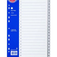 Noki Ayraç Pp 1-20 Rakam 59220