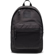 Herschel Kaine Sırt Çantası 16" Laptop Uyumlu Elmas Dokulu Siyah