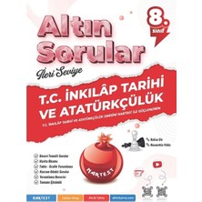 8. Sınıf T.c. Inkılap Tarihi ve Atatürkçülük Altın Sorular Nartest Yayınevi