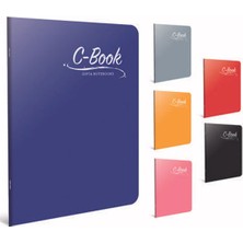 Gıpta C Book A5 Tel Dikişli Pp Kapak 60 Yaprak Kareli Defter 6912
