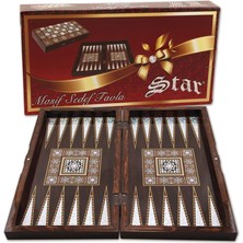 Star Masif Sedef Tavla Büyük 1020128