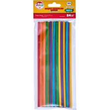 Mileo Ahşap Çubuk Yuvarlak 5X200MM Renkli 1835