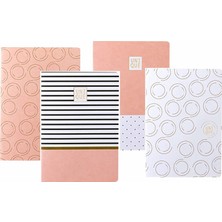 Ancor Unique A4 Zımbalı Çizgili Defter 94954