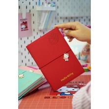 Victoria's Journals Hello Kitty Esnek Vegan Kapak 13X18 96 Yaprak Günlük 525-2113