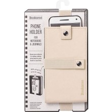 If Krem Bookaroo Defter Üstü Telefon Kılıfı
