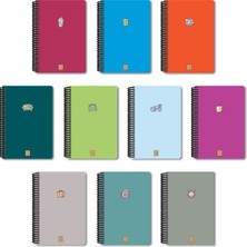 Colornote Papirüs To Do 16X23 Spiralli Sert Kapak 120 Yaprak Çizgili Defter TO161