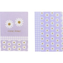 Ancor B'log Flowers A4 Zımbalı Kareli Defter 111804