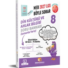 8. Sınıf 2027 Lgs Din Kültürü ve Ahlak Bilgisi Soru Bankası Sinan Kuzucu Yayınları
