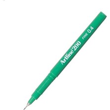 Artline 200N Fine Writing Pen Keçe Uçlu Kalem 0.4 Green