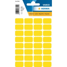 Herma Vario Etiket 12*18MM Sarı 3641