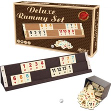 Star Oyuncak Star Deluxe Ahşap Okey Takımı Koyu Renk 1010792