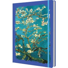 Deffter A5 Lastikli Defter Almond Blossom