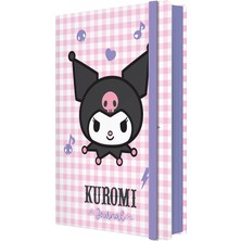 Victoria's Journals Kuromi Vegan Deri Sert Kapak A5 96 Yaprak Günlük 525-2092