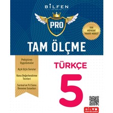 Bilfen Yayıncılık 5. Sınıf Türkçe Etkinlikli Pro Tam Ölçme Bilfen Yayınları