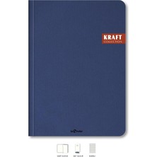 Le Color Kraft Ofis Defter Kareli Lacivert