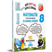 8. Sınıf 2027 Lgs Ilk Doz Matematik Sarmal Deneme Sinan Kuzucu Yayınları
