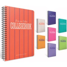 Gıpta Collegebook Spiralli Pp Kapak A4 80 Yaprak Kareli Defter 8376