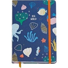 Miquelrius Glued Sea World Sert Kapak A5 Defter MR30669