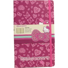 Hello Kitty 13X21 96 Yaprak Çizgili Defter