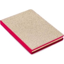 Victoria's Journals Diamont A5 Sert Kapak 80 Yaprak Ivory Çizgili Defter 100GR Gold 125-2058