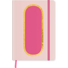 Fabooks Monogram Harf Baskılı Defter: O 40122-5