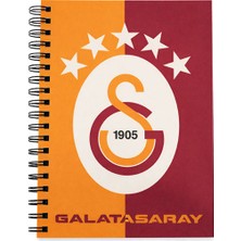 Galatasaray 5 Yıldız A6 10*15 Spiralli Karton Kapak Defter 50311