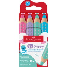 Faber-Castell Grippy Boya Kalemi Pastel 4 Renk 110702
