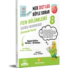 8. Sınıf 2027 Lgs Fen Bilimleri Soru Bankası Sinan Kuzucu Yayınları