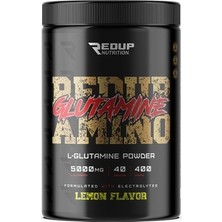 Red Pepper Redup Nutrition Glutamine Amino 400 gr 40 Servis - Limon Aromalı