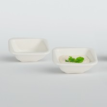 Güral Porselen Orlando 2 Adet 9x8 cm Sos Tabağı