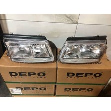 Depo Volkswagen Passat B5 1996-2001 Arası Far Sağ-Sol Takım Sisli