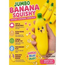 Oyuncak Sahili Squishy Muz Sukuşi Banana Yavaş Yükselir Stres Meyve Squishy 12.5 cm Sukuşi Yumuşak Sık Bırak Stres Oyuncağı Esnek Sıkma Oyuncağı