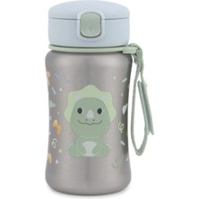 Skip Hop Besties Squad Paslanmaz Çelik Pipetli Suluk Dinazor