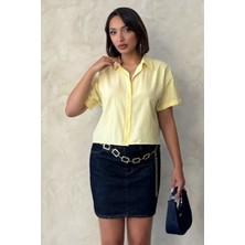Very Moda Kelebek Detaylı Gömlek | D2891