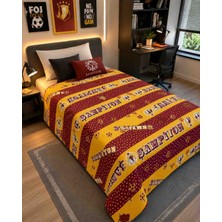 Tek Kişilik  Yatak Örtüsü 155X215 cm - Elyaf Dolgulu - Kapitone Dikişli - Çift Taraflı Kullanım