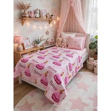 Tek Kişilik  Yatak Örtüsü 155X215 cm - Elyaf Dolgulu - Kapitone Dikişli - Çift Taraflı Kullanım