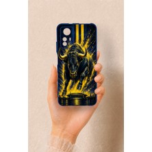 Vip Case Redmi Note 12S Uyumlu Kadiköy Boğası Desenli Silikon Kılıf