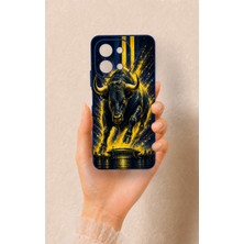 Vip Case Vivo Y28 Uyumlu Kadiköy Boğası Desenli Silikon Kılıf