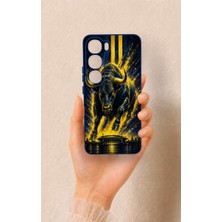 Vip Case Vivo V40 Lite 5g Uyumlu Kadiköy Boğası Desenli Silikon Kılıf