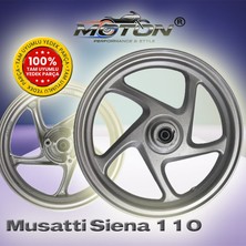 Moton Musatti Siena 110 Ön Jant (12 Inç) – Gri